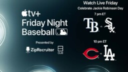“Friday Night Baseball” on Apple TV+ today