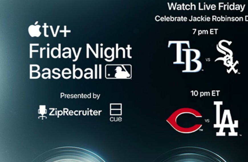 “Friday Night Baseball” on Apple TV+ today