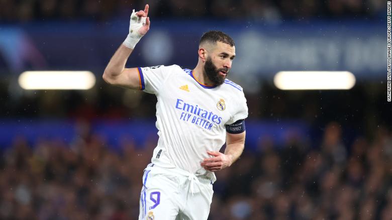How many goals has Benzema had in the Champions League