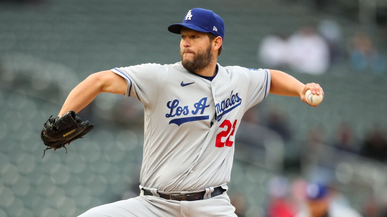 Kershaw debuts with seven perfect innings against Twins