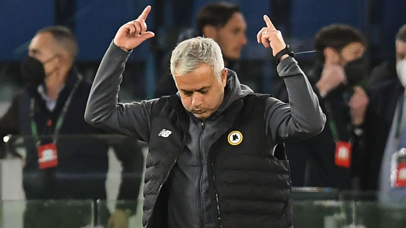 Mourinho becomes the coach with the most European semi finals in
