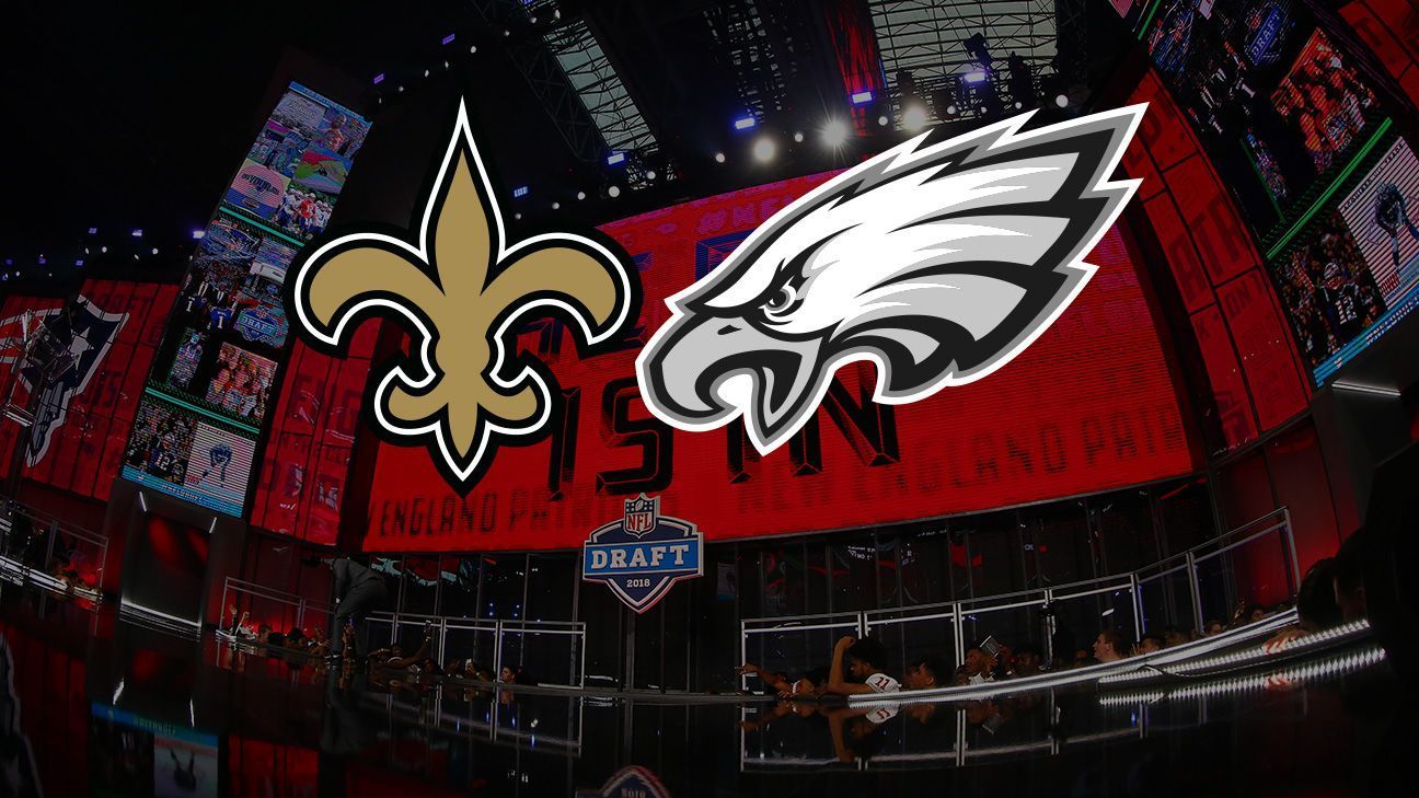 Saints and Eagles shake up the first round of the