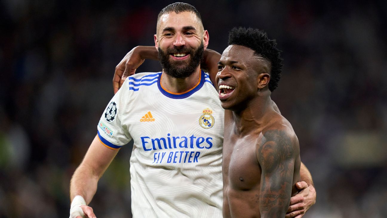 The connection between Karim Benzema and Vinicius Jr drives Real