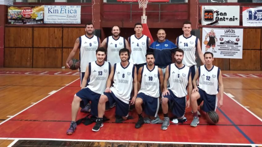 Unicen basketball competes again in the Tandilense Association tournament