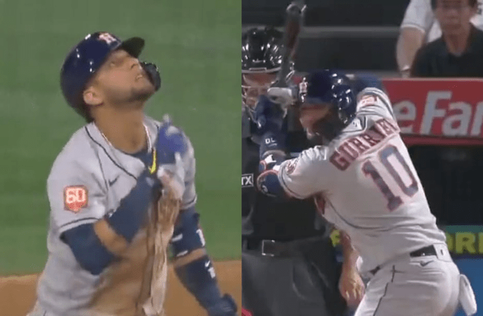 Yuli Gurriel is dropped from the active roster of the