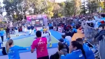 VIDEO: The celebration of women's 3x3 basketball in Rosario 2022
