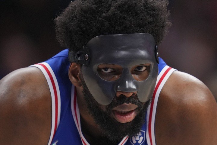 The Cameroonian in the iron mask.