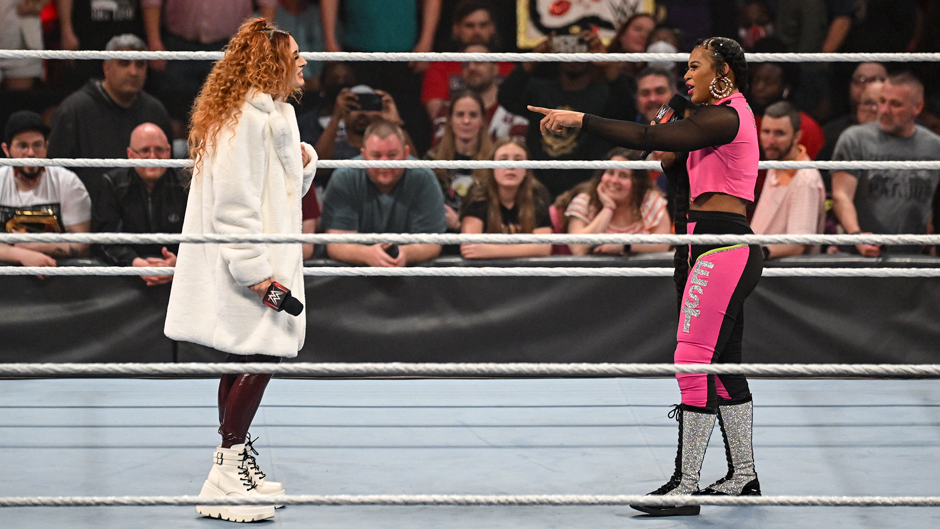 Becky Lynch and Bianca Belair - WWE Raw