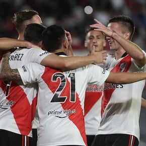 The one by one of River against Platense
