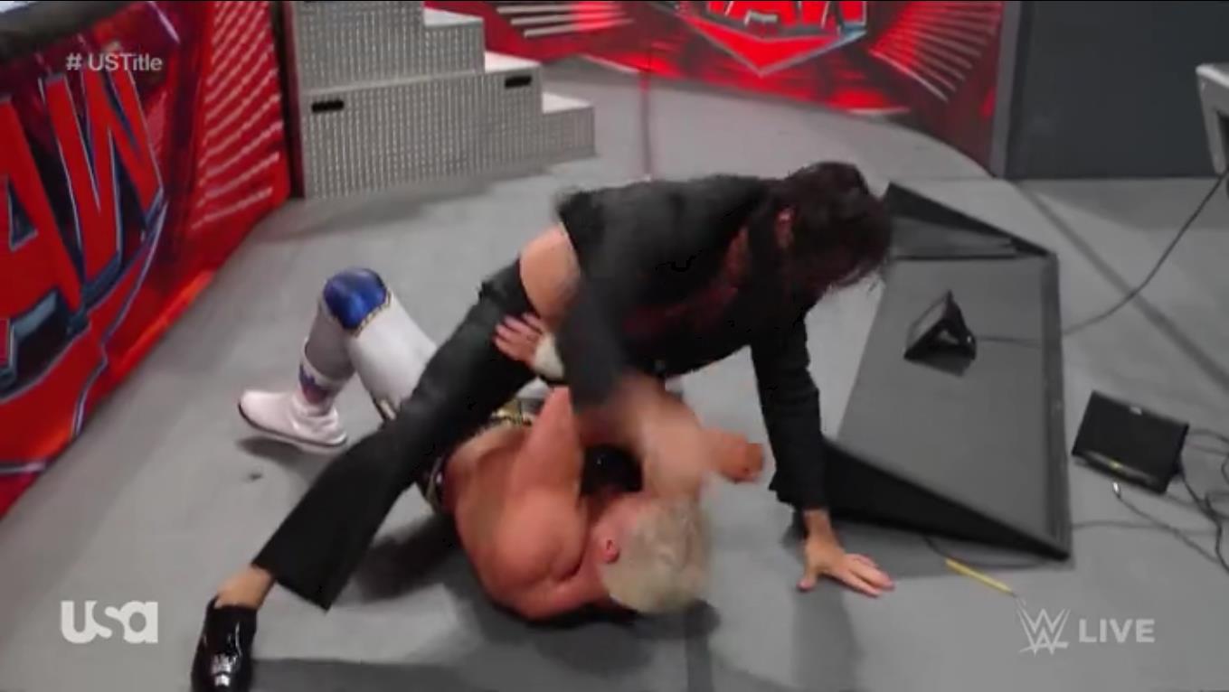 Seth Rollins and Cody Rhodes - WWE Raw May 9, 2022