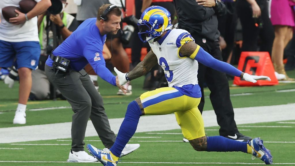Sean McVay reaffirms the Los Angeles Rams’ desire to retain Odell Beckham Jr.