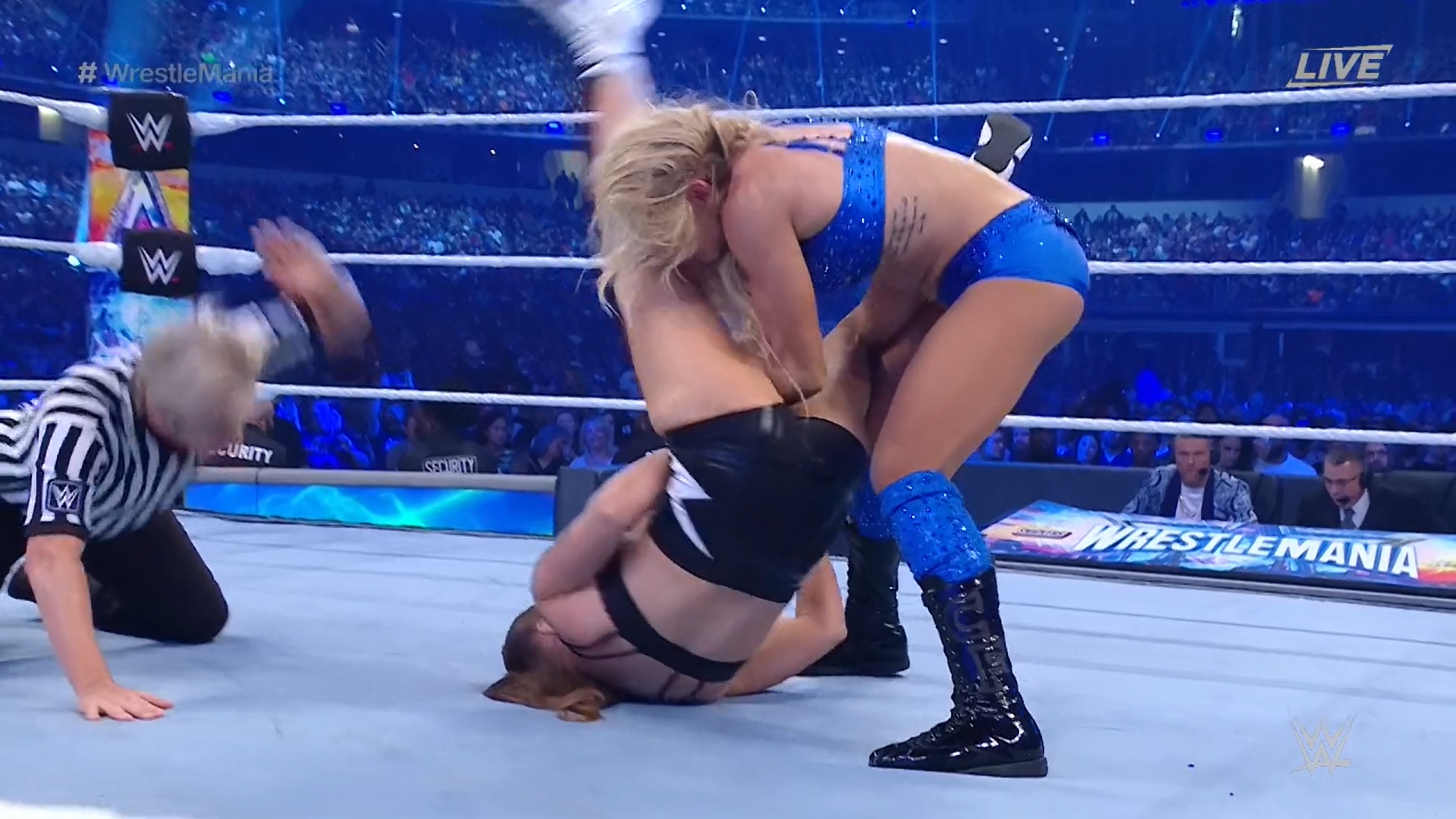 Ronda Rousey vs. Charlotte Flair - WrestleMania 38