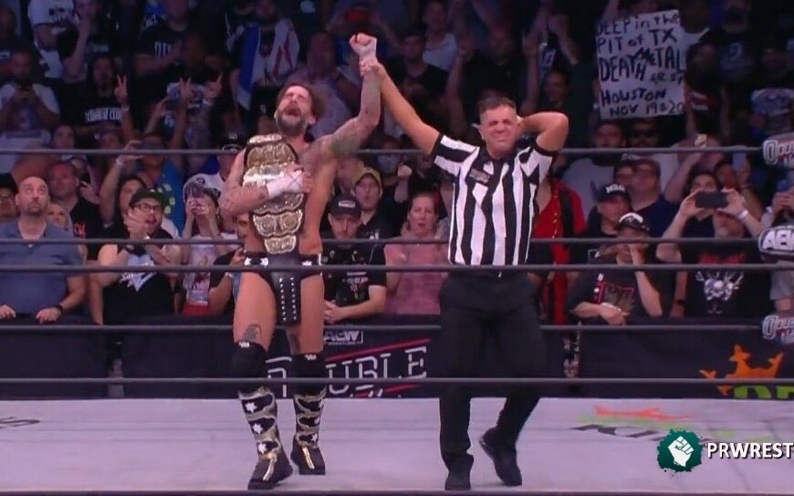 AEW Double or Nothing Results – CM Punk is crowned new champion