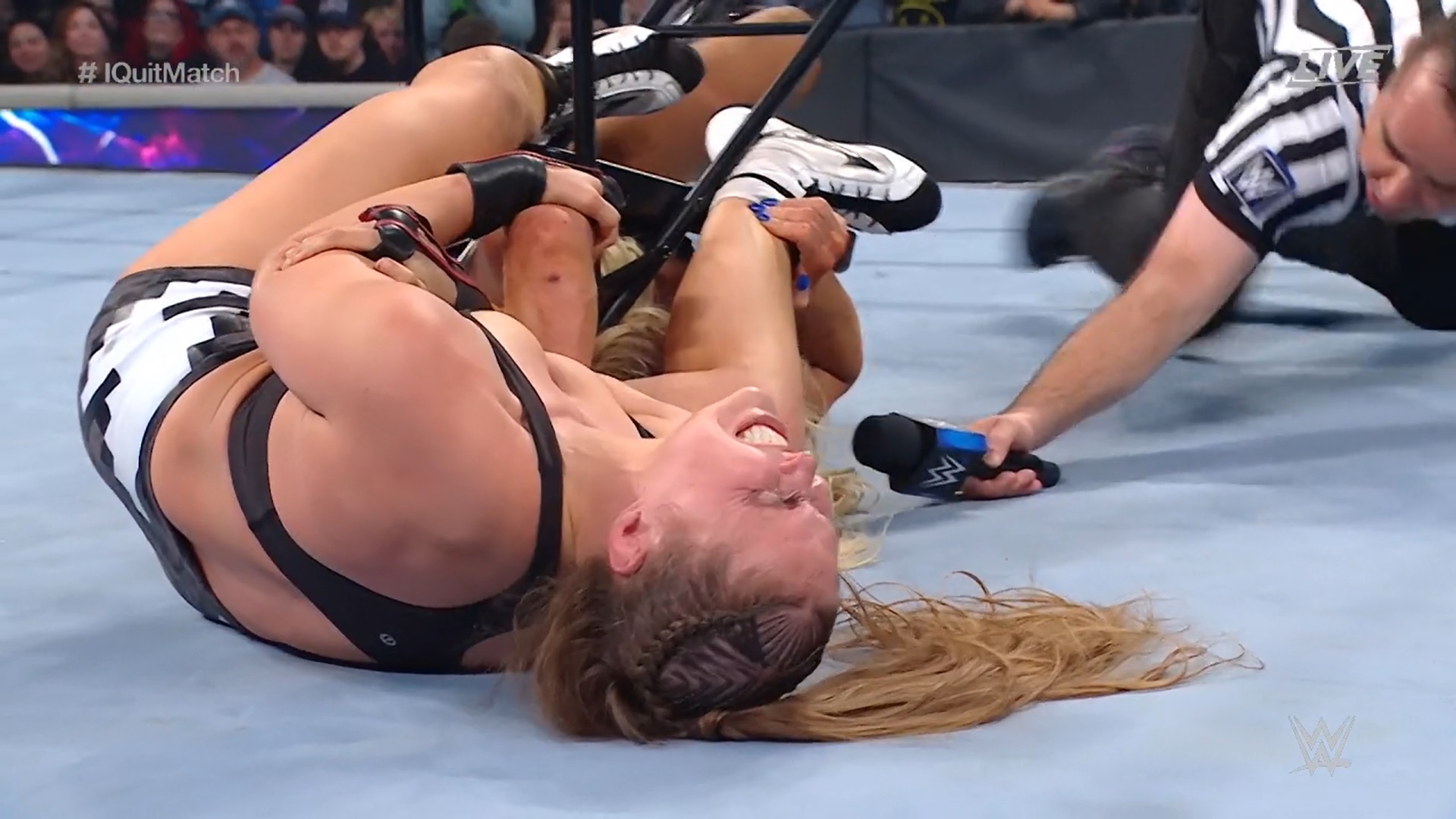 Ronda Rousey and Charlotte Flair - WrestleMania Backlash 2022