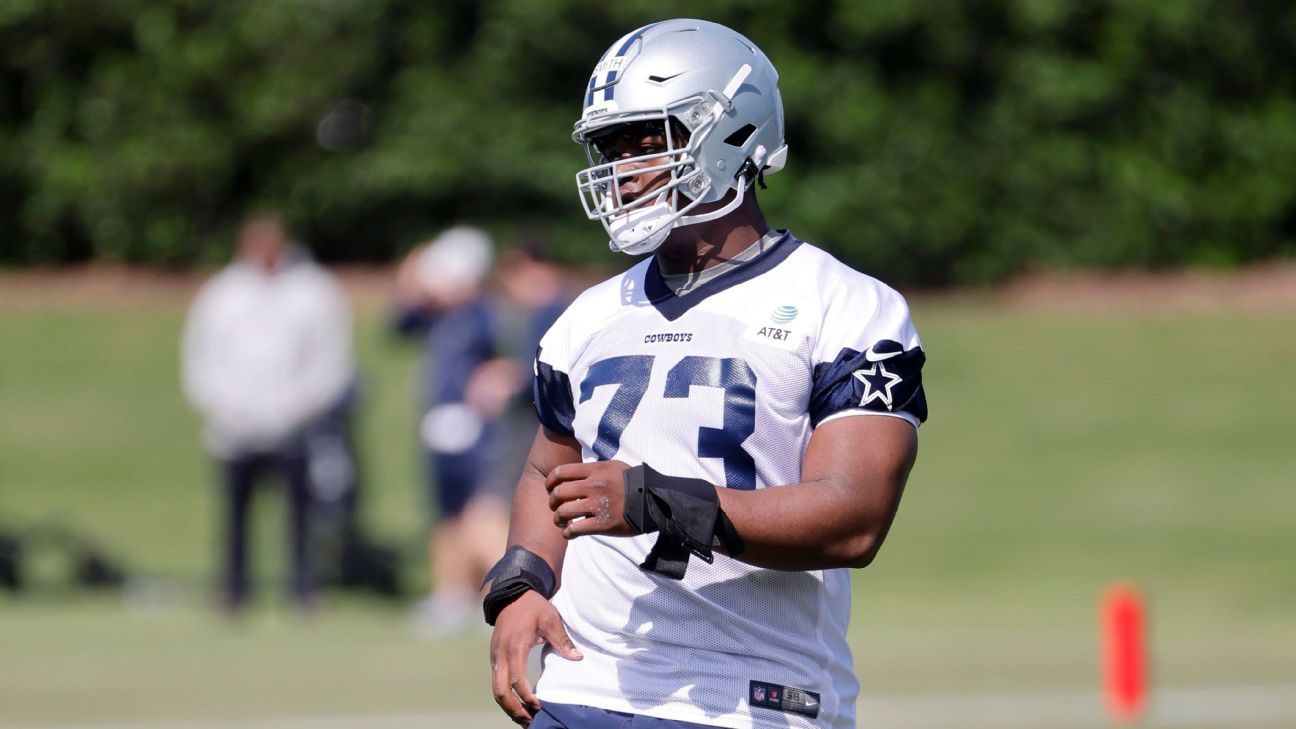 Dallas Cowboys rookie Tyler Smith refuses to be slowed by
