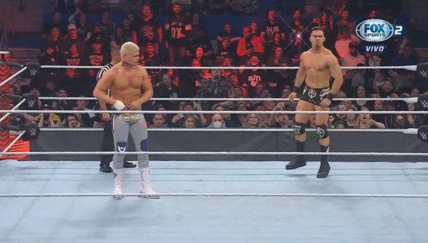 Raw Cody Rhodes beat Austin Theory Superfights
