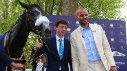 Tony Parker's "fifth ring" came off the basketball courts: his filly Mangoustine won at the start of the French Triple Crown