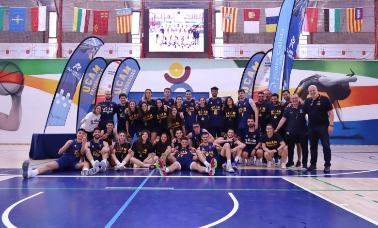 UCAM reigns in the Spanish University Basketball Championship