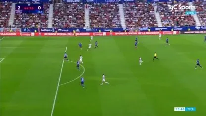 Argentina team vs. Estonia: Goal by Lionel Messi (2-0)