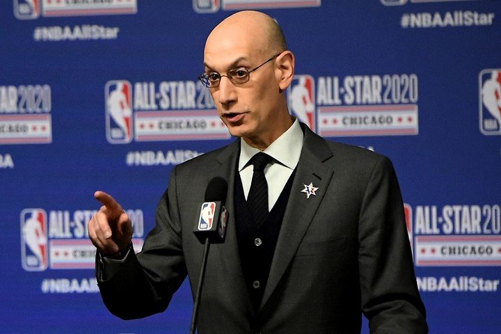 Adam Silver shot down rumors of an upcoming new franchise.