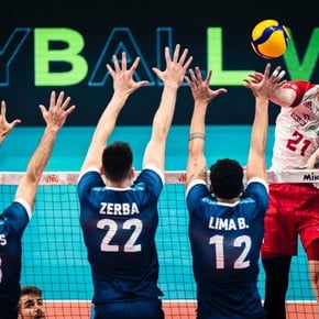 Argentina fell in the debut against Poland by the VNL