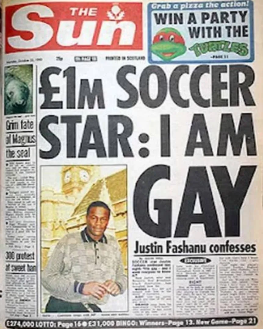 Justin Fashanu the 1st gay footballer who committed suicide for.webp