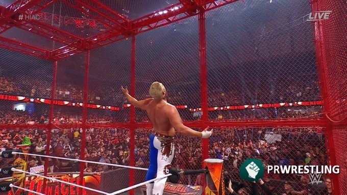 Results WWE Hell in a Cell An injured Cody