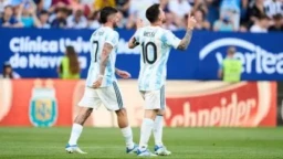 The goals of the Argentine National Team vs. Estonia: Messi hat-trick - TyC Sports