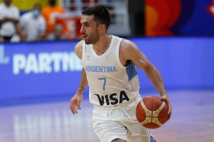 The Argentine point guard was present with the national team in the World Cup qualifiers.