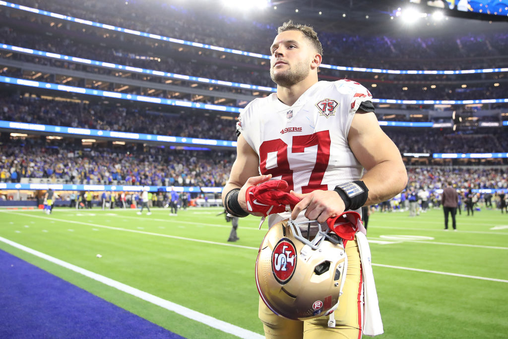 Nick Bosa of the 49ers in the NFL