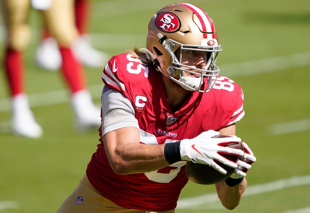 George Kittle, tight end for the 49ers