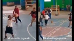 “Ni Jordan”: Granny from Oaxaca went viral on TikTok for her skills as a basketball player