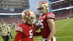 To which team can Jimmy Garoppolo be traded and why are the San Francisco 49ers betting on Trey Lance as their starting quarterback?