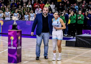 Luciana Delabarba was the scorer of the 2022 Women's South American Championship and the great national revelation