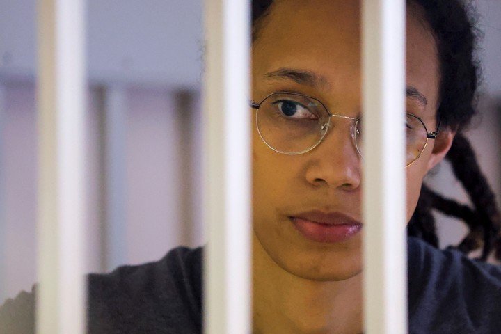 Brittney Griner was detained at Sheremetyevo airport (Photo: AP).