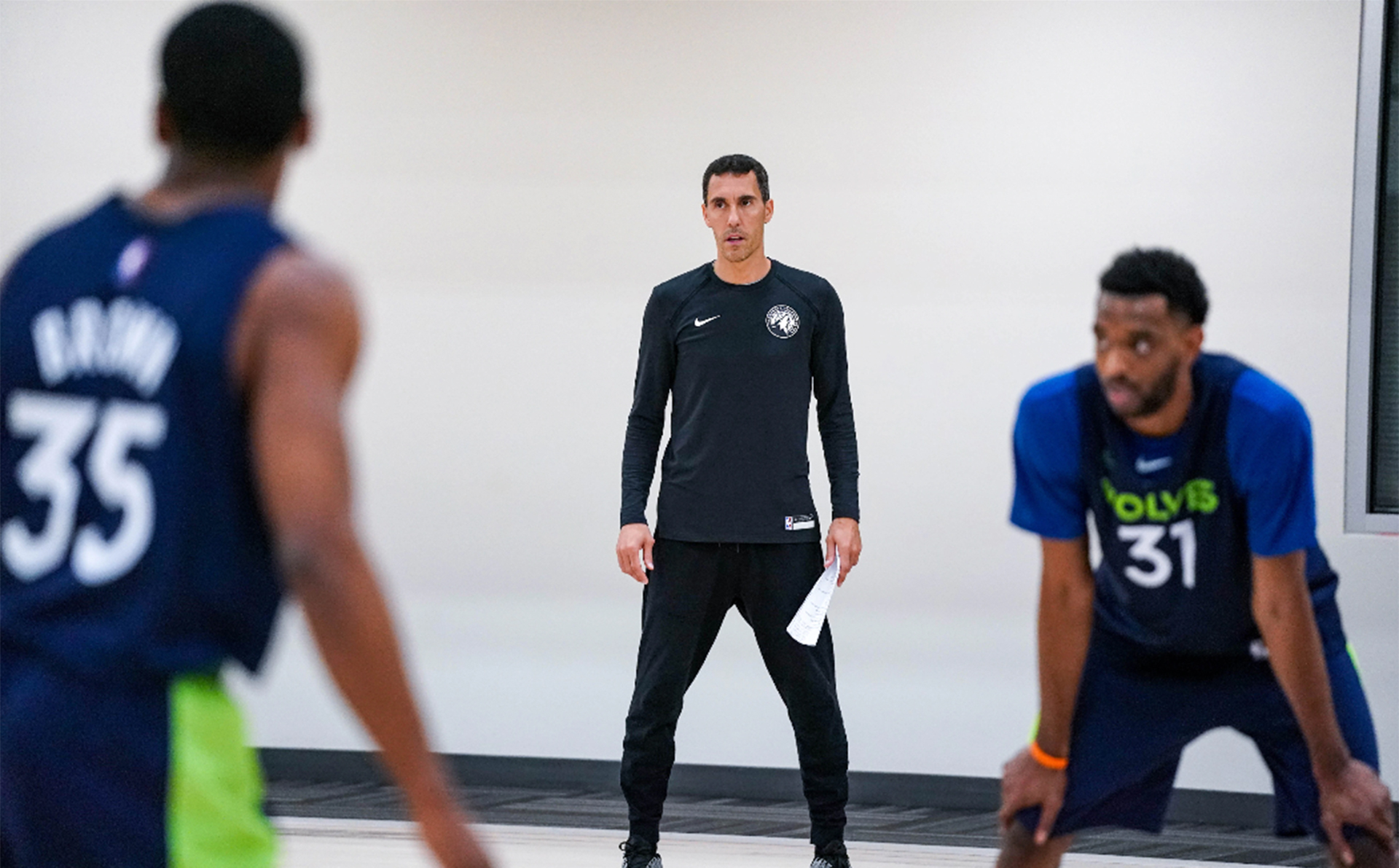 Pablo Prigioni will have his debut as a coach with the Argentine team in Brazil (Cody Sharrett / Timberwolves)