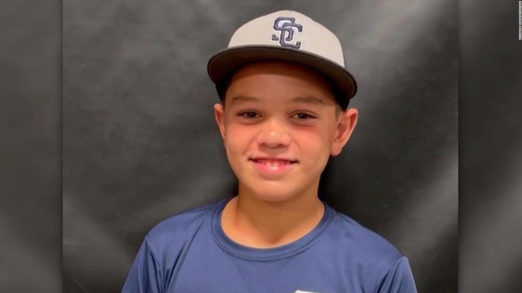 Child baseball player suffers serious accident