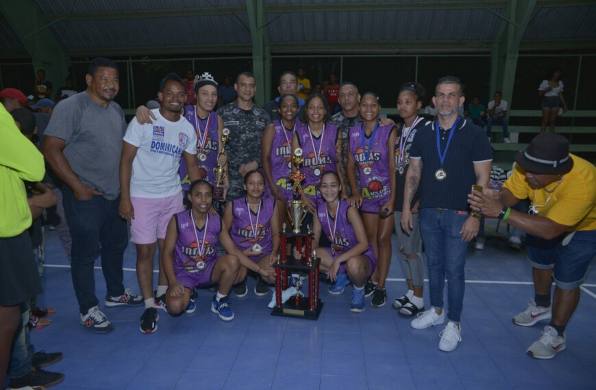 Indies champion first Fantino basketball tournament – Momento Deportivo RD