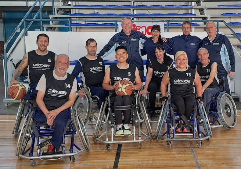 Wheelchair basketball DIMOT qualified for the next phase