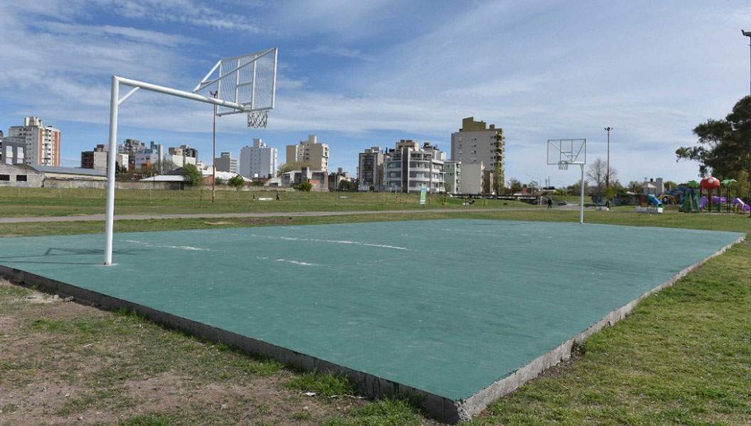 The Municipality expands the outdoor courts ABB