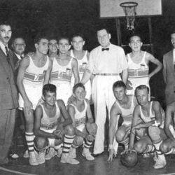 On November 3 1950 Argentina became world basketball champion defeating