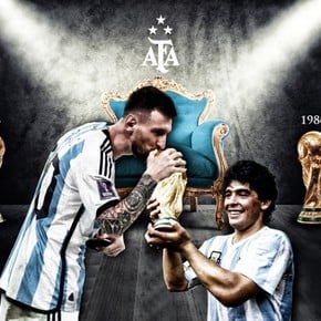 Messi, definitely to the Maradona Club