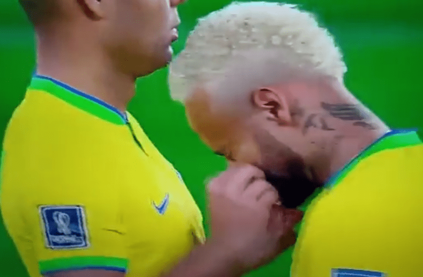 Controversy in the networks for the video of Casemiro applying a substance to Neymar’s nose in the midst of a rout in Brazil