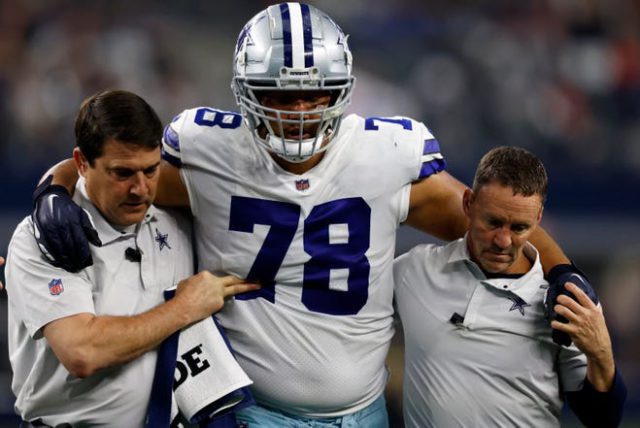 Cowboys lose tackle Terence Steele for remainder of season