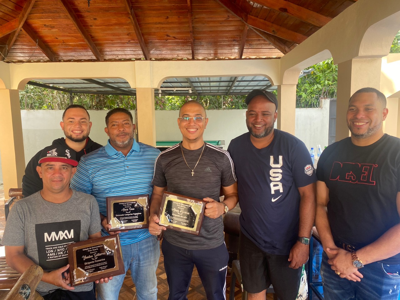Duarte province basketball coaches celebrate the end of the year