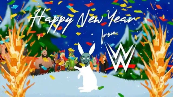 WWE wishes a happy new year
