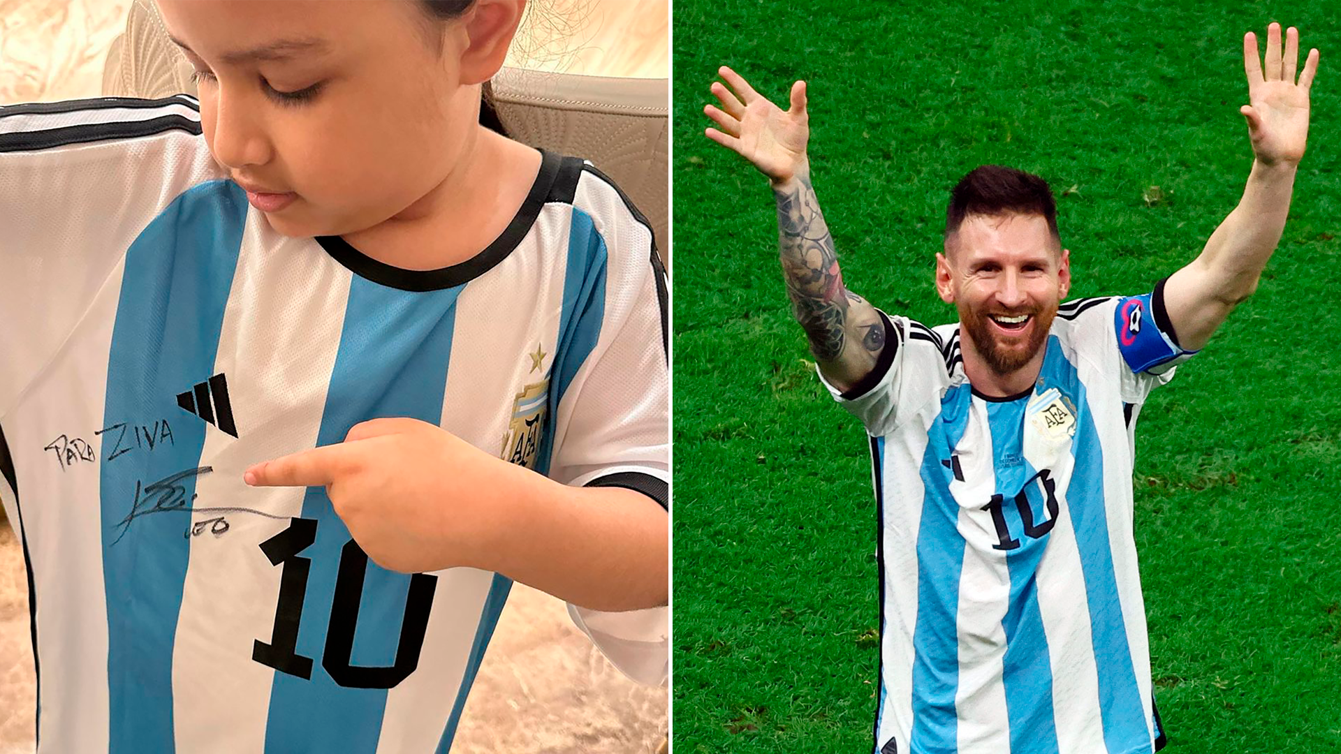 Lionel Messi received a special gift before his return to